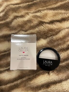 Laura Geller Matte Maker Invisible Oil Blotting Powder Full Size NEW